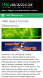 Mobile Screenshot of observatory.space.edu